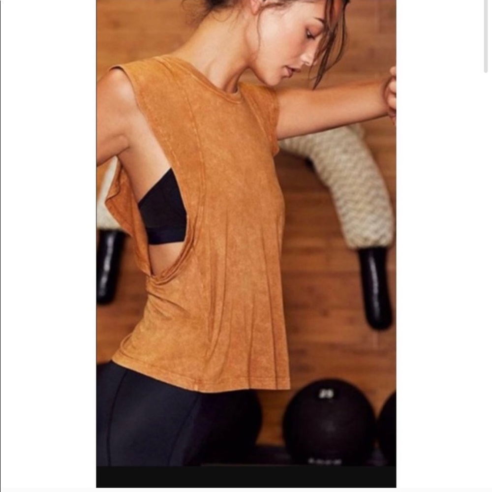 Free People Movement Ruffle Rider Tank